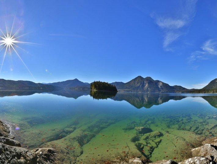 Walchensee Südufer, © Gemeinde Jachenau