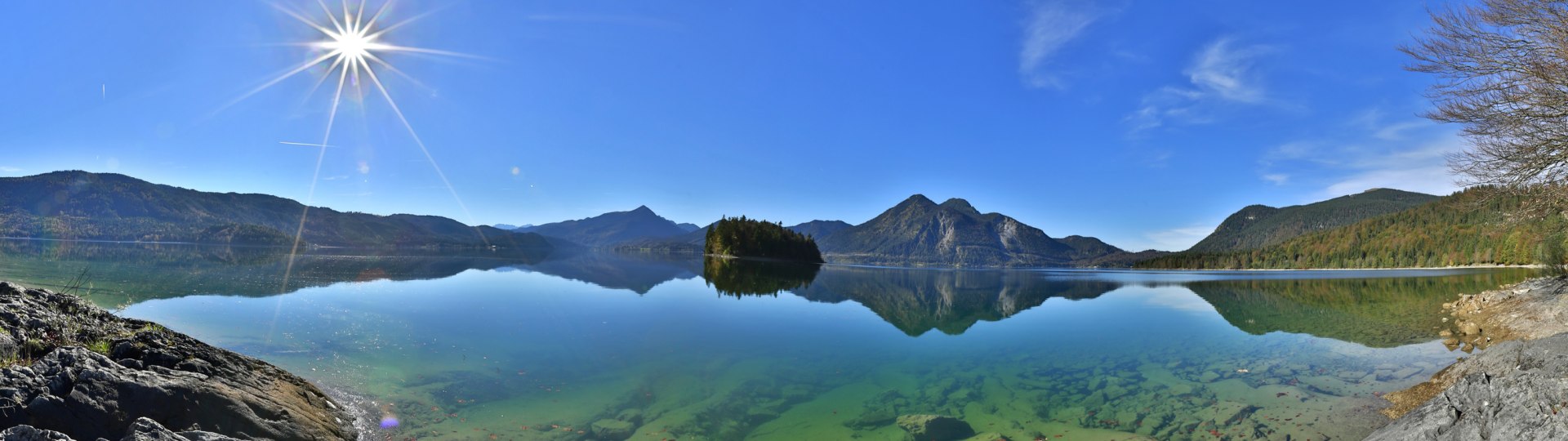 Walchensee Südufer, © Gemeinde Jachenau